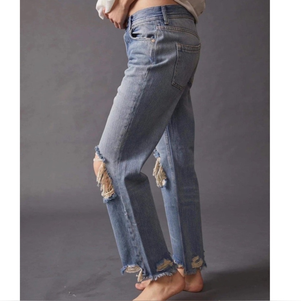 We The Free People Maggie Mid-Rise Cropped Jeans – Size 27 - Picture 2 of 16